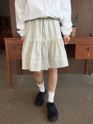 Daisy Shirred Skirt