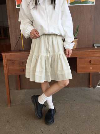 Daisy Shirred Skirt