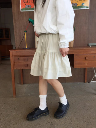 Daisy Shirred Skirt