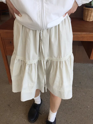 Daisy Shirred Skirt