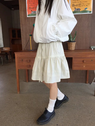 Daisy Shirred Skirt