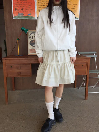 Daisy Shirred Skirt