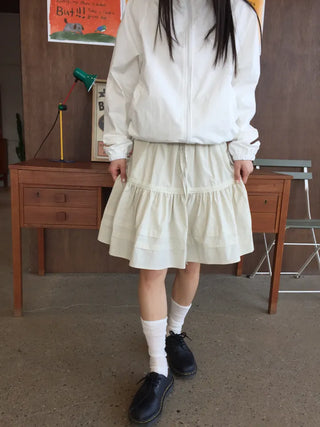 Daisy Shirred Skirt