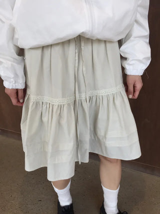 Daisy Shirred Skirt