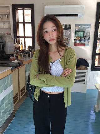 Salang-fit Crop Wide 34 Length Pants