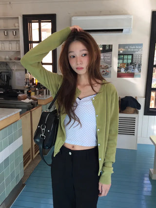 Salang-fit Crop Wide 34 Length Pants