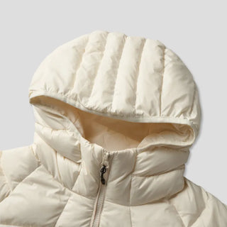 Lightweight, warm  Loose-fit lightweight padded jacket