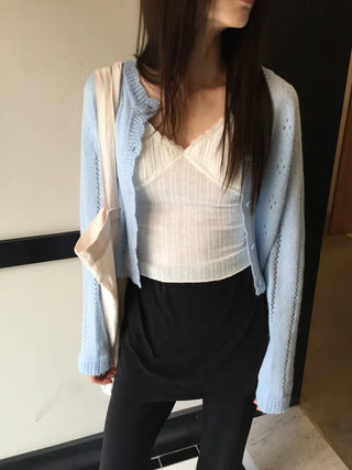 Lace Cap Sleeveless