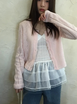 Lace Cap Sleeveless