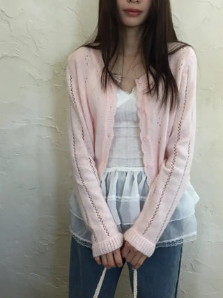 Lace Cap Sleeveless