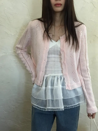 Lace Cap Sleeveless