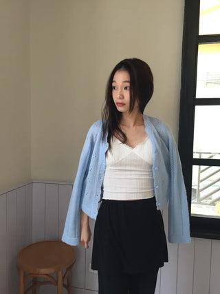 Lace Cap Sleeveless
