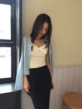 Lace Cap Sleeveless