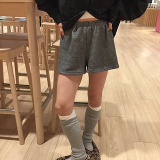 Cozy elasticated knit pants