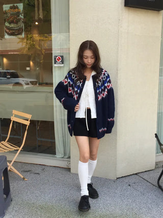 Cozy elasticated knit pants