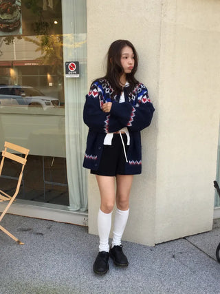 Cozy elasticated knit pants