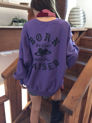 Delicate Fit Effortless Chic Sweatshirt - Aesthetic Mood Oversized Fit