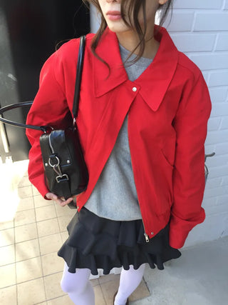 Sensual ruffle tiered mini skirt