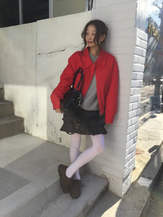 Sensual ruffle tiered mini skirt