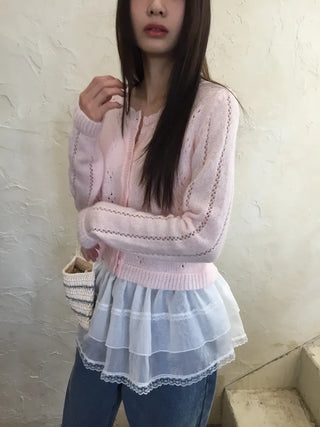 Dorothy Punching Cardigan