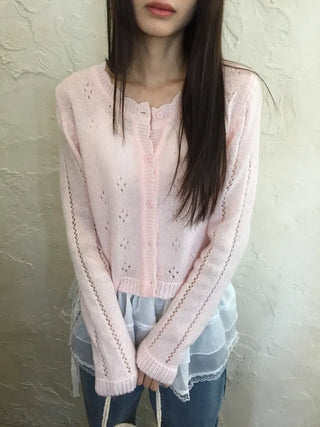Dorothy Punching Cardigan