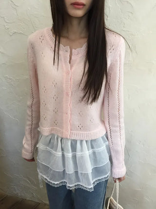 Dorothy Punching Cardigan