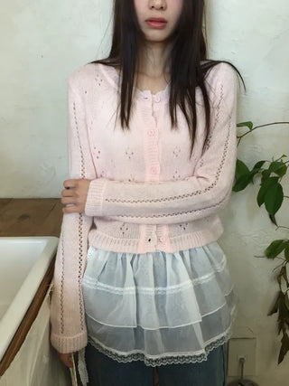 Dorothy Punching Cardigan