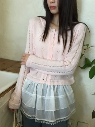 Dorothy Punching Cardigan