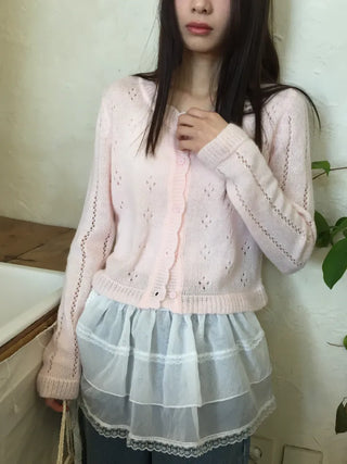 Dorothy Punching Cardigan