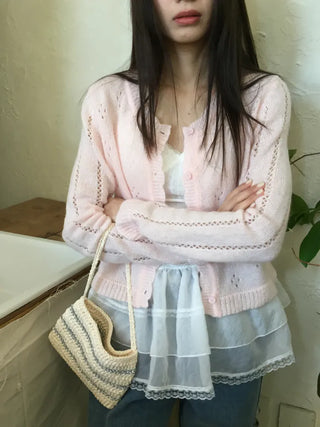 Dorothy Punching Cardigan