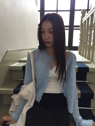 Dorothy Punching Cardigan
