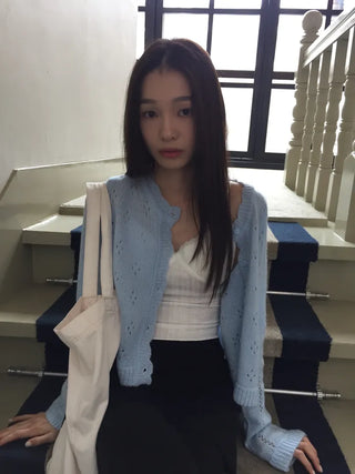 Dorothy Punching Cardigan
