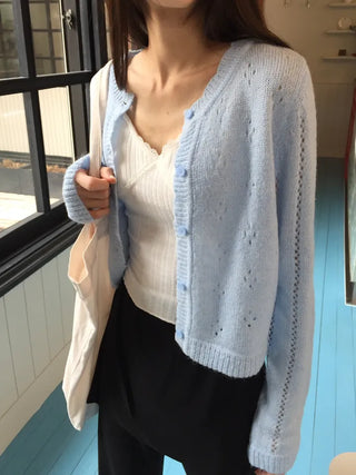 Dorothy Punching Cardigan
