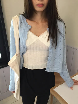 Dorothy Punching Cardigan