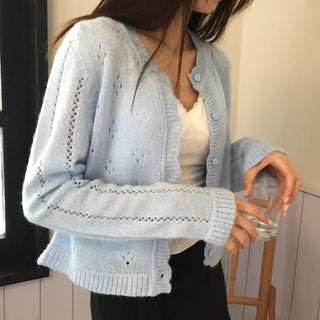 Dorothy Punching Cardigan