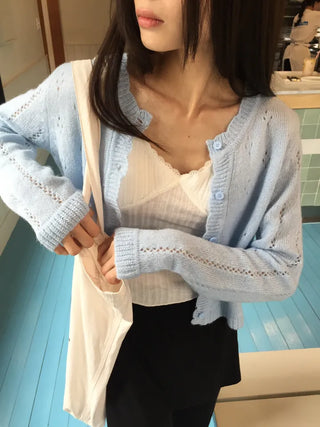 Dorothy Punching Cardigan