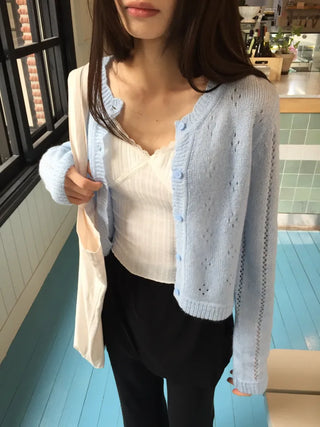 Dorothy Punching Cardigan