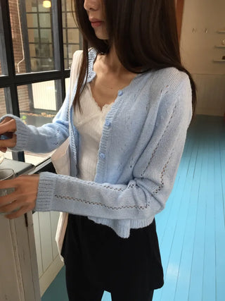 Dorothy Punching Cardigan
