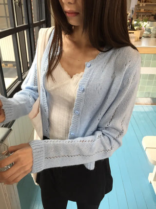 Dorothy Punching Cardigan