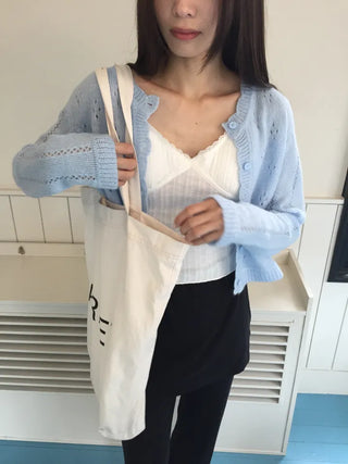 Dorothy Punching Cardigan