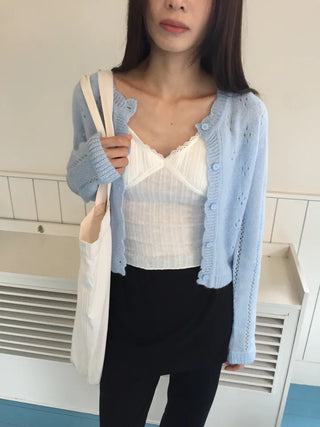 Dorothy Punching Cardigan