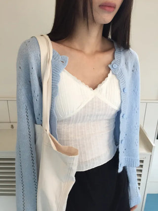 Dorothy Punching Cardigan