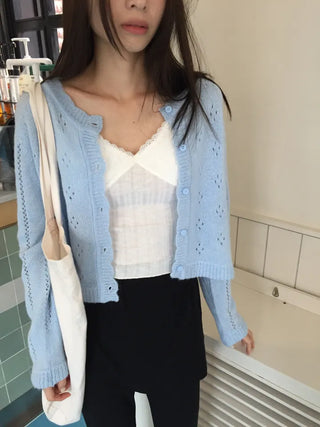Dorothy Punching Cardigan
