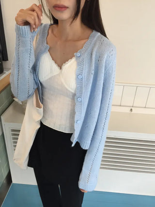 Dorothy Punching Cardigan