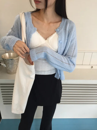 Dorothy Punching Cardigan