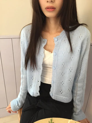 Dorothy Punching Cardigan
