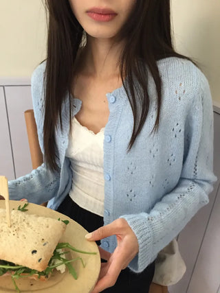 Dorothy Punching Cardigan
