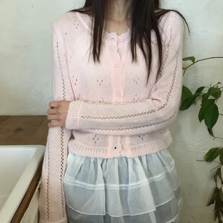 Dorothy Punching Cardigan