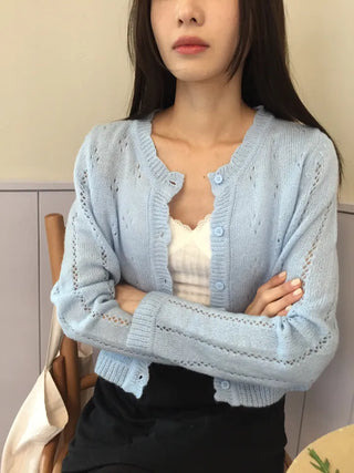 Dorothy Punching Cardigan