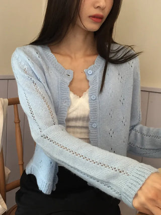 Dorothy Punching Cardigan